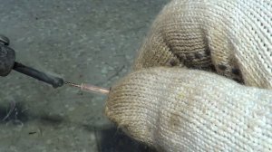 Монтаж UHF-001 разъема на кабель