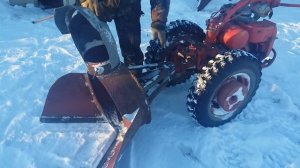 Самодельный ШНЕКОРОТОР для уборки снега!!!