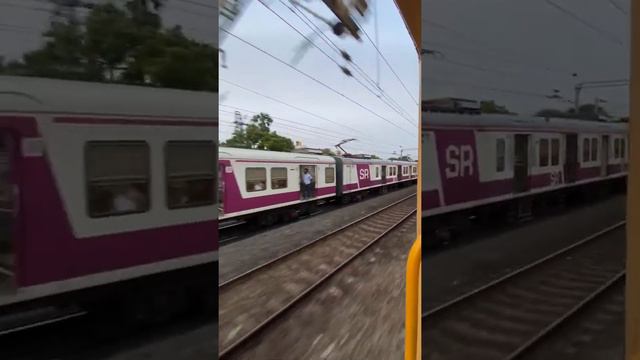 Mumbai local train journey beautiful