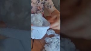 Как сшить шапочку снеговика.