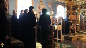 О Тебе радуется, Благодатная, всякая тварь... | Задостойник литургии Василия Великого