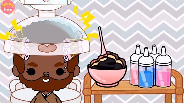 TOCA LIFE WORLD TOCA BOCA HOUSE Free Printable Paper Doll Quiet Book Making Hair Salon 토카월드 종이인형 무료