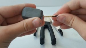 Лепка спикермена из пластилина