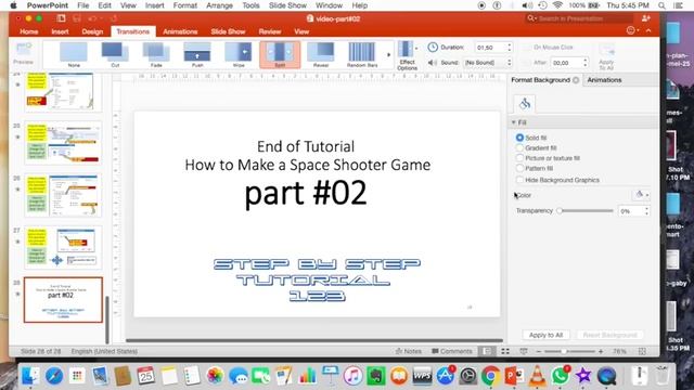 [Construct 3 for beginner] part#02 Step by Step Tutorial How to Make a Space Shooter Game