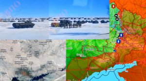 Карта боевых действий. Атака на Синьковку и возможно грядет большое наступление