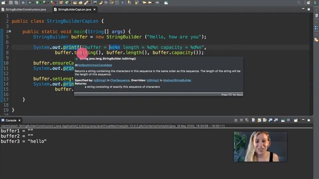 28) StringBuilder Class introduction | Java with Ali
