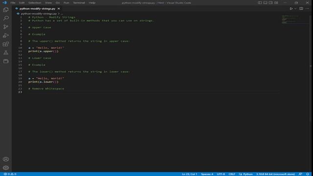 How to Get Started with Python Modifying Strings - Guide to Beginners