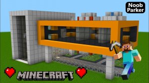 Майнкрафт - как построить современную лабораторию, minecraft.