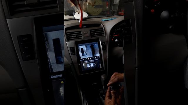 Toyota camry 2008 pasang HU tesla   camera 360 pro 4hd eniqma