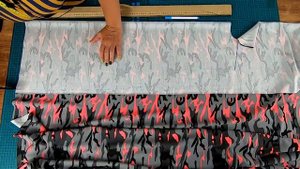 Модное платье без выкройки. Шьем платье в стиле милитари.mp4