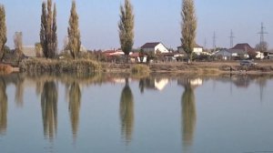 Гуляем на озере в селе Первомайское Симферопольский район Крым