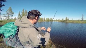 Поймал ТРОФЕЙНОГО ХАРИУСА. Рыбалка в тундре ПО-ВЗРОСЛОМУ