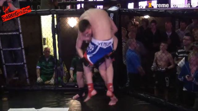 Xtreme Kombat 6 Josh Cooper FlexMMA vs Lewis Pickavance HAMMA 66kg Ammy C SHAREFIGHT.COM смотреть онлайн