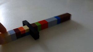 Как сделать майнкрафт меч из Лего