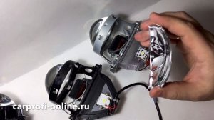 Технический обзор светодиодных модулей CarProfi Bi LED Lens X-line S2, S2 и PS Active light