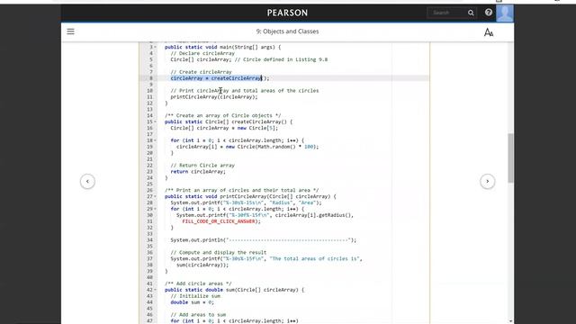 Daniel Liang Java Section 9.11 смотреть онлайн
