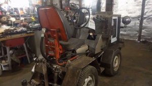 Мини трактор переломка, своими руками. Я его сделал)