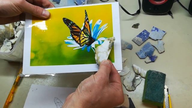 Флорентийская мозаика. Урок 1. Начало.