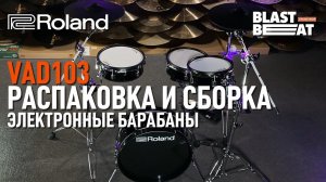 Распаковка и сборка Roland VAD103