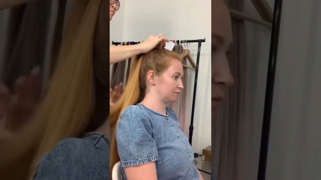 Как надеть хвост?! #прическа #длинныйхвост #2023 #волосы #канекалон #питер #рыжая смотреть онлайн