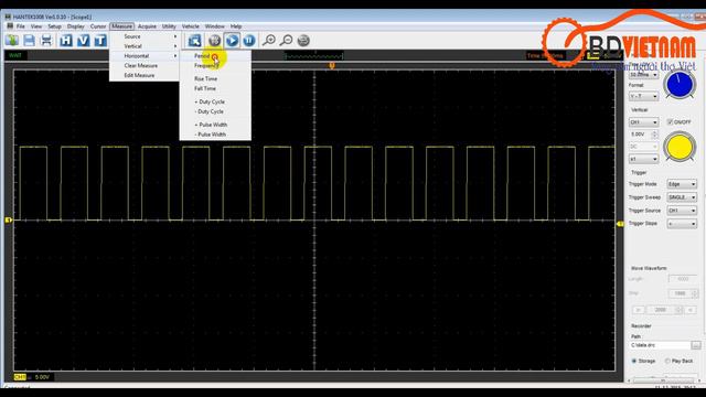 Hướng dẫn đo xung cảm biến trên Hantek 1008c смотреть онлайн