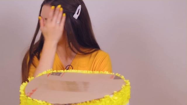 DIY Гигантский лимонад! Бюджетный диайвай из бумаги и картона. Декор комнаты ? Afinka