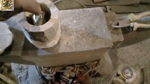 Тигель из шамотного кирпича.