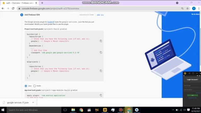 Flutter Firebase Authentication - Email & Password ||  Handle firebase exceptions in authentication