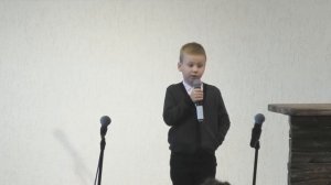 «Нам хорошо с Иисусом» || детский христианский стих || Волков Давид