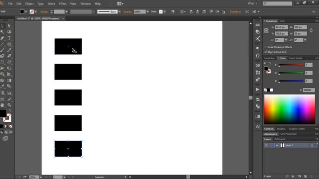Adobe illustrator quick tips#1:How To Duplicate given a same distance Using Transform Again(Ctrl+D) смотреть онлайн