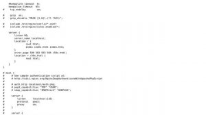 How to fix "404 not found" error on nginx configuration?
