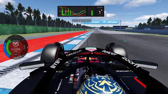 Red Bull RB19 flying lap on Hockenheimring|Assetto Corsa| Moza R5 Gameplay