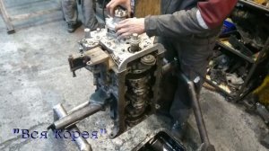 Подготовка контрактного мотора  J3 2.9 CRDi  на Hyundai Terracan Kia Bongo 3