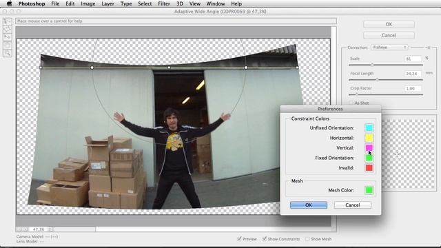 [EN] Archive: Photoshop CS6 rock: GoPro Fisheye Lens correction :) смотреть онлайн