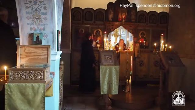 Литургия, понедельник, 21-я седмица по Пятидесятнице. смотреть онлайн