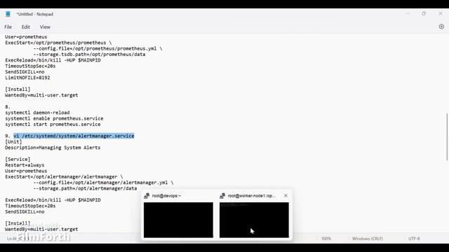 How to configure Alert Manager with Prometheus Server #prometheus #alertmanager #devopsfastrack #sr