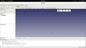 FreeCAD Python Console