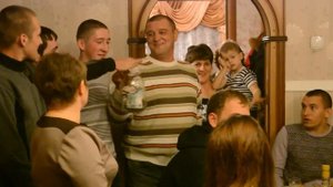 Проводы в армию.Встреча за тем же столом.