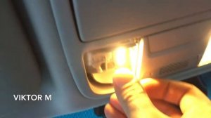 CR-V 3 Меняю лампочки в салоне на светодиоды