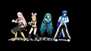 Ievan polkka Hatsune miku - Kagamine rin - Kaito - Megurine luka [Otomania 2007]