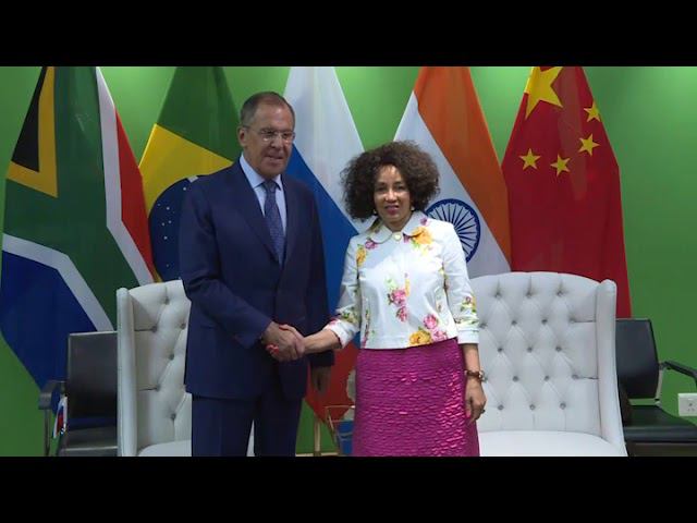 Sergey Lavrov & Lindiwe Nonceba Sisulu | С.Лавров и Линдиве Сисулу