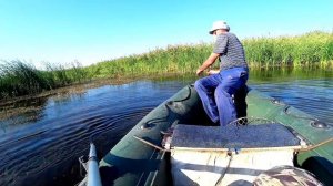 Рыбалка с подписчиком на Змееголова//Орловские озера часть 2