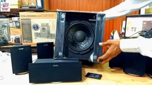 R501 Tiii Edifier 93w 5.1 Channel Homethearar With DSP Function & Down Firing Subwoofer Speaker