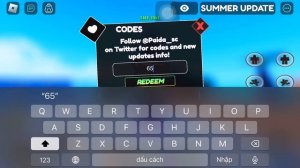 Tất cả các code còn sử dụng được trong one fruit simulator !