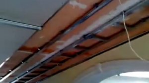 Потолок из гипсокартона своими руками, секрет монтажа в одиночку  One man drywall installation