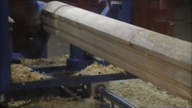 Log Lathe-Milling Machine -Log Home Machine Center by Shing Matic Co., Ltd. смотреть онлайн