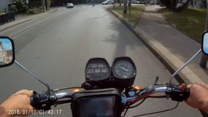 Дубасим по улицам Германии на Иж  Юпитерах 5 Иж ПС и Яве