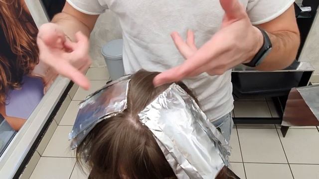 AIRTOUCH с элементами балаяжа. Будни колориста. смотреть онлайн