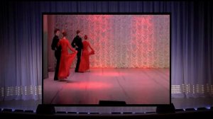 Тренировочный квадрат-"левый открытый поворот с закрытым окончанием".Танго(беседа 34)