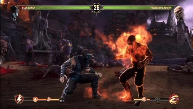 Challenge Tower 57 - The Burning Man Mortal Kombat 9 MK9 MK2011 HD смотреть онлайн